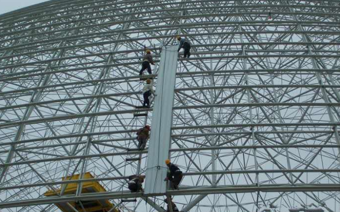 南昌网架装配好以后应当留神哪八项验收事件