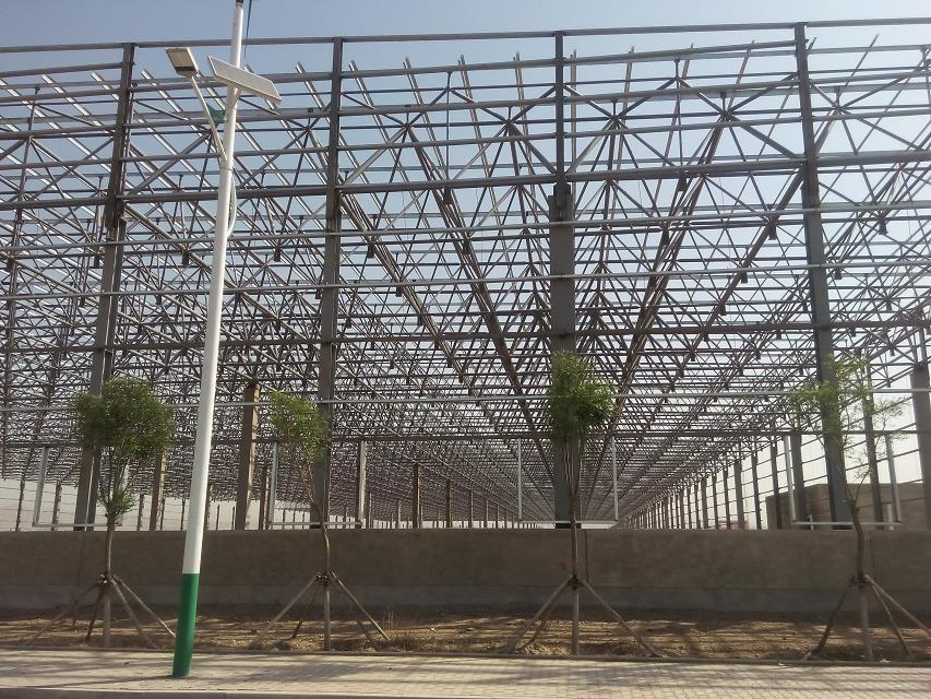 南昌汽车工业厂房网架